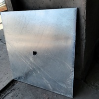Fabricant professionnel de produits galvanisés Quincaillerie pour lignes électriques Rondelle à séjour carré Plaque de base carrée 450mm