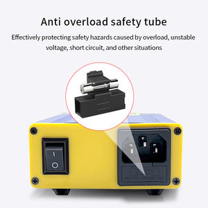 Tabla de soldadura portátil u eng Ang, soldador eléctrico de gran potencia con pantalla digital inteligente de temperatura constante - Product Image 5