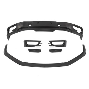 Kit Carrozzeria Auto, Paraurti Anteriore, Cornici Fendinebbia per Modello Multivan <span class=keywords><strong>Volkswagen</strong></span> VW Multivan <span class=keywords><strong>Transporter</strong></span> <span class=keywords><strong>T6</strong></span> 2015-2019 - Product Image 3