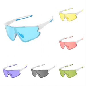 PC Lens Outdoor Large Frame Sun Glasses One Piece Lens Colorful Oversized Sport <b>Eyewear</b> Sunglasses for Women - Product Image 5