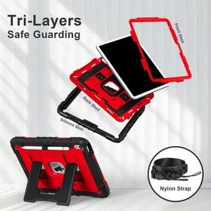 Nouvelles conceptions de coques en silicone pour tablettes iPad 10e génération 10,9 pouces 2022 A16 et 11e génération 2025 avec sangle d'épaule et support pour stylet, coque PC - Product Image 6