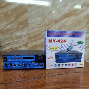 Amplifier mobil Bluetooth 4CH V12 4 saluran Harga lengkap 20W IC Mini Audio Stereo produsen Cina Amplifier mobil 4 kanales