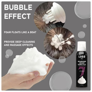 कस्टम लोगो ड्राई स्कैल्प उपचार तेजी से राहत एंटी-डैंड्रफ खोपड़ी फोम मॉइस्चराइज़र ठंडा करने वाली खोपड़ी का उपचार - Product Image 4