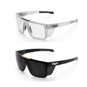Lunettes de soleil polarisées de sécurité ANSI Z87 tendance pour hommes et femmes, photochromiques UV400, avec logo personnalisé, transparentes, pour la conduite - Product Image 2