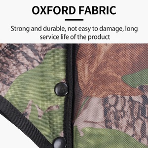 Faretra da cintura a <span class=keywords><strong>3</strong></span> tubi per frecce da tiro con l'arco, in tessuto Oxford, per caccia e tiro, porta frecce da appendere in vita, accessori per archi e frecce - Product Image 2