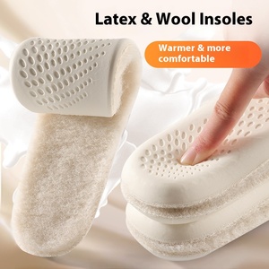 Solette Termiche Traspiranti in Lana 100% e Lattice, Fornitura Diretta dalla Fabbrica, Temperatura Costante di -10°C, Aumento Altezza, Unisex - Product Image 2