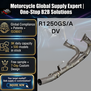 ท่อไอเสียแต่งทรงเรขาคณิตสำหรับรถมอเตอร์ไซค์ R1250GS/ADV อุปกรณ์ตกแต่งและอะไหล่รถมอเตอร์ไซค์ - Product Image 1