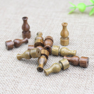 Cuentas de madera de sándalo con corte baguette cónico para la fabricación de pulseras, material de cuentas sueltas, origen del árbol: Hangzhou - Product Image 2