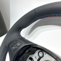 Volant de sport en cuir suédé haut de gamme, vente directe d'usine, pour BMW E90 E91 E92 E93 E82 E88 E87 M3 E45 E46 X5 X6