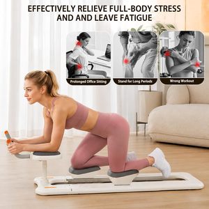 Rodillo Abdominal de Plástico Duradero de 4 Ruedas - Equipo de Fitness Multifuncional para Uso Doméstico - Product Image 4