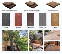 Planches de terrasse en WPC de qualité marine avec couche barrière anti-humidité pour quai, passerelle, pont de bateau, bord de port, jetée
