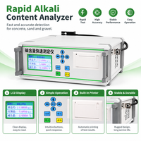 Analyseur rapide de teneur en alcali de précision pour laboratoire, dispositif de test des matières premières du béton, compteur d'ions sodium et potassium