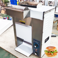 Machine à Chauffer les Pains à Hamburger Électrique Multifonctionnelle en Acier Inoxydable, Neuf, 220V