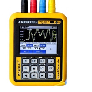 เครื่องสอบเทียบกระบวนการผลิต Mr. Singal Lanyi รุ่น MR9270S+ เครื่องกำเนิดสัญญาณ Hart Highsignal 4-20mA เอาต์พุต 100-240V AC สีเหลือง+ดำ แบตเตอรี่ใช้งานได้ 8 ชั่วโมง - Product Image 1