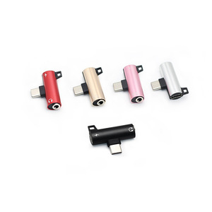 Hot bán Chất lượng cao 2 trong 1 <span class=keywords><strong>USB</strong></span> Type-C đến 3.5 mét âm thanh <span class=keywords><strong>USB</strong></span> C Adapter headphone Charger Adapter cho điện thoại di động - Product Image 4