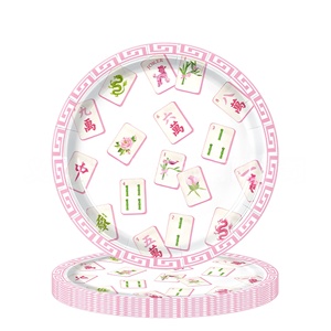 Juego de Vajilla Desechable de Papel Ecológico de Alta Calidad para Fiestas con Temática de Campamento en el Bosque, Manteles y Bandejas - Product Image 2