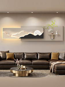 Pintura Decorativa <span class=keywords><strong>de</strong></span> Arenisca para Sala <span class=keywords><strong>de</strong></span> Estar, Diseño <span class=keywords><strong>de</strong></span> <span class=keywords><strong>Montañas</strong></span> Doradas al Amanecer, Arte <span class=keywords><strong>de</strong></span> Pared sin Marco para Sofá <span class=keywords><strong>de</strong></span> Alta Gama, Nuevo Paisaje 2026 - Product Image 3