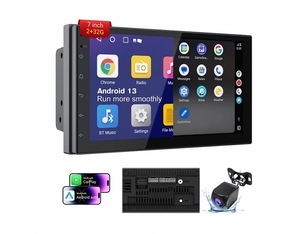 Haudio CA07 7 inch xách tay Carplay màn hình cho xe Apple Carplay Android phổ đài phát thanh xe <span class=keywords><strong>GPS</strong></span> <span class=keywords><strong>navigation</strong></span> với BT WIFI FM - Product Image 1