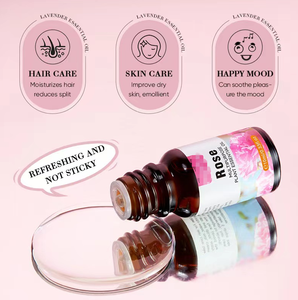 Aceite Esencial de Rosa y Sándalo, Extracto Puro de Plantas y Flores, Fragancia para Habitaciones, Aceite de Aromaterapia EDP de Larga Duración - Product Image 2