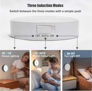 Luces LED con Sensor de Movimiento para Gabinetes de Cocina, Recargables por USB, Lámpara de Pared Inteligente con Inducción Nocturna, Venta al Por Mayor - Product Image 2