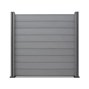 Hàng Rào <span class=keywords><strong>Composite</strong></span> Gỗ Nhựa <span class=keywords><strong>Wpc</strong></span> Tấm Hàng Rào <span class=keywords><strong>Composite</strong></span> Với Trụ Nhôm - Product Image 1