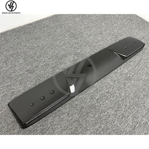สปอยเลอร์หลังคาคาร์บอนไฟเบอร์แบบแห้ง รุ่น B พร้อมไฟ LED สำหรับรถยนต์ Mercedes Benz G-Class W464 G63 G500 ปี 2019-2024 - Product Image 3