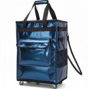 Hot Sales Custom Cheap Mini High Quality Outdoor Folding Luggage <b>Vegetable</b> Food Shopping Porudct <b>Trolley</b> Cart Bag with Handle - Product Image 1