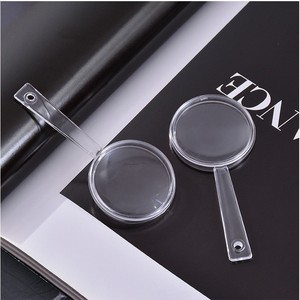 YL Handheld Magnifier 40mm Transparent Lens Portable Learning Teaching Tool - Product Image 3
