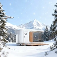 Maison capsule spatiale Etong, prix de la maison capsule spatiale, mini-maison capsule, nouvelle maison capsule de luxe 2025, espace commercial pour hôtel