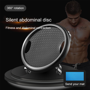 Hot Selling Multifunctional 4 Wheel <strong>Abdominal</strong> Roller Muscle <strong>Sliding</strong> Disc for <strong>Abdominal</strong> Core Strength Home Gym Fitness <strong>Machine</strong> - Product Image 2