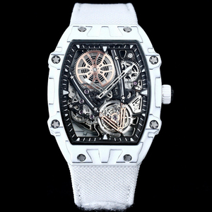 Reloj de Pulsera para Hombre 2026, Popular, con Movimiento Mecánico Automático Tourbillon, Cristal de Zafiro de Alta Calidad, Fibra de Carbono, Resistente al Agua 5BAR - Product Image 1