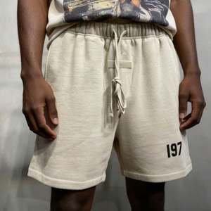 Pantalones Cortos de Algodón Grueso con Forro Polar para Hombre, Colección Invierno 2025, Transpirables, Ecológicos, Estilo Hip Hop, Color Sólido, con Cordón Ajustable - Product Image 2