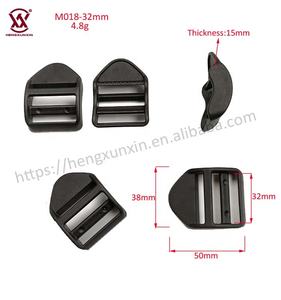 벨트 배낭 캠핑 가방 용 플라스틱 스트랩 조절기 사다리 잠금 25mm 1 인치 장력 버클 - Product Image 3