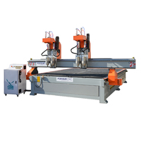 13% de réduction sur le routeur CNC double tête double processus FORSUN pour la fabrication d'instruments de musique, de guitares et de violons, la sculpture sur bois, deux têtes