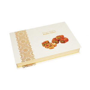 Boîte d'emballage en carton pour <span class=keywords><strong>pâtisserie</strong></span>, boîtier personnalisé en carton pour Bar au chocolat, baklave turque Kilim, diwi - Product Image 3