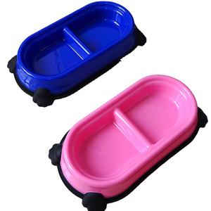 Lovely <strong>Cheap</strong> Custom <strong>Plastic</strong> Double <strong>Bowl</strong> Pet <strong>Bowl</strong> - Product Image 6