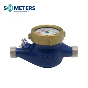 Medidor de flujo de agua de chorro múltiple con mecanismo de pulso de 15mm-50mm