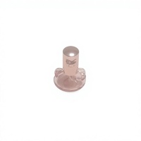 Flacon vaporisateur de parfum miniature en verre Shihai NA143 avec bouchon à vis, boîte de voyage portable, design mignon de chat pour vernis à ongles et cosmétiques