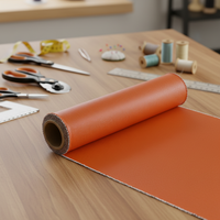 Tissu enduit de fibre de verre de silicone rouge d'isolation thermique à hautes températures ignifuge