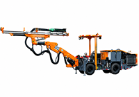Foreuse hydraulique Jumbo KJ211 pour l'excavation de tunnels, pompes à engrenages, profondeur 20m, pour le forage de tunnels ferroviaires/routiers dans roche dure