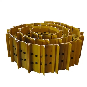 Cadena de oruga lubricada de larga duración para excavadoras y topadoras, piezas de chasis de oruga de alta resistencia - Product Image 4