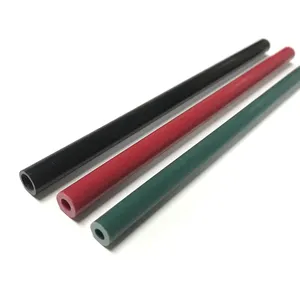 High quality fiberglass tapered tubes, fiberglass wrapped tapered boom rods, wall thickness 0.5mm 0.8mm 1mm