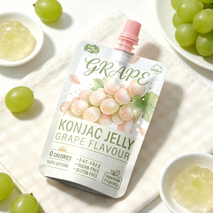 Produit phare : Gelée de konjac sans gluten, sans sucre, repas prêt à consommer, collation saine - Product Image 1