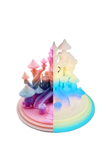เส้นพลาสติกเรืองแสงในที่มืด PLA ขนาด 1.75 มม. น้ำหนัก 1 กก. วัสดุเรืองแสงสำหรับเครื่องพิมพ์ 3 มิติ เหมาะสำหรับทำโมเดลและตกแต่งบ้าน - Product Image 1