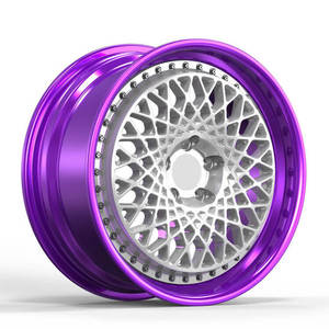 Forged Wheels and <strong>Rims</strong> A6061 T6 Aluminum Alloy <strong>17</strong> <strong>Inch</strong> <strong>Rims</strong> Purple Chrome Mags Wheels for Fiat 500L - Product Image 4