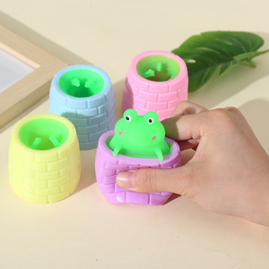 Juguetes de Descompresión de Alta Calidad, Coloridos, de TPR, con Forma de Rana, para Aliviar el Estrés, Regalo Promocional para Niños - Product Image 2