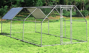 TIANYI büyük Metal tavuk <span class=keywords><strong>Coop</strong></span> Walk-in kümes hayvanları kafes Metal tavuk tavuk çalışma su geçirmez kapak ile arka bahçe için - Product Image 5