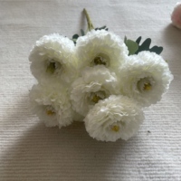 Bunga Mewah 9 Tangkai Buket Peony Buatan Sutra dengan Kemewahan Tak Tertandingi untuk Pernikahan di Kebun atau Rumah Mewah