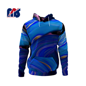 Sweat à capuche surdimensionné pour hommes, impression personnalisée, en coton, tricot pull avec teinture, nouveau Design, vente en gros, 100 - Product Image 4
