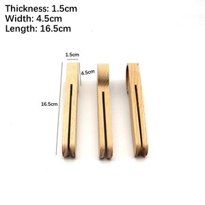 2 в 1 кофе инструменты аксессуары мерная ложка деревянные кофейных зерен ложка с мешком клип древесины кофейная ложка - Product Image 6